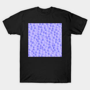 Fish Scales - aka when Photoshop goes rogue in periwinkle blue T-Shirt